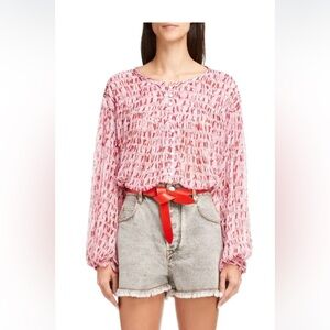 ISABEL MARANT ETOILE
Sorionea tie-dye georgette blouse- 4 (FR 36)